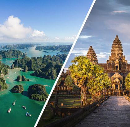 Ôcircuit Essentiel - Incontournables Vietnam & Cambodge 4/5*, Combiné Cambodge par Ôvoyages Ôcircuit Essentiel - Incontournables Vietnam & Cambodge 4/5*, Combiné Cambodge par Ôvoyages