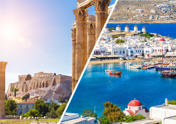 Combiné Athènes / Mykonos Combiné Athènes / Mykonos