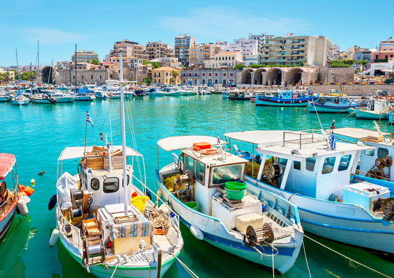Combiné Héraklion / Îles de Santorin Grèce Combiné Héraklion / Îles de Santorin Grèce