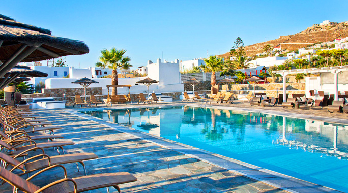 Hôtel Yiannaki 4*, Séjour Grèce & ses îles, Cyclades, Mykonos par Ôvoyages Hôtel Yiannaki 4*, Séjour Grèce & ses îles, Cyclades, Mykonos par Ôvoyages
