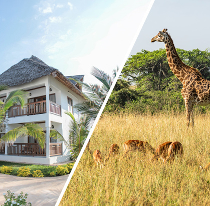 Ôcombiné - Bahari Villas 4* & Safari 1 nuit Selous, Séjour Tanzanie, Zanzibar par Ôvoyages Ôcombiné - Bahari Villas 4* & Safari 1 nuit Selous, Séjour Tanzanie, Zanzibar par Ôvoyages