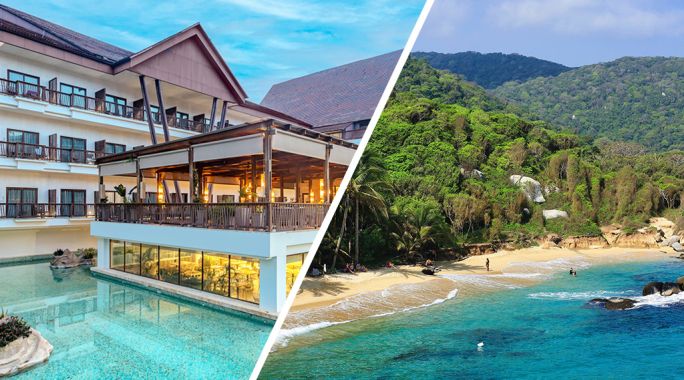 Combiné Ôclub Select Grand Sirenis Cartagena 5* & Santa Marta - Parc National de Tayrona, Combiné Colombie, Carthagène par Ôvoyages Combiné Ôclub Select Grand Sirenis Cartagena 5* & Santa Marta - Parc National de Tayrona, Combiné Colombie, Carthagène par Ôvoyages