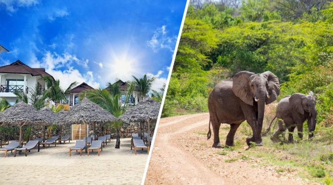 Combiné Ôclub Zen Sansi Kendwa Beach Resort 4* & Safari 2 nuits en avion, Combiné Tanzanie, Zanzibar par Ôvoyages Combiné Ôclub Zen Sansi Kendwa Beach Resort 4* & Safari 2 nuits en avion, Combiné Tanzanie, Zanzibar par Ôvoyages
