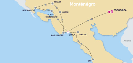 Autotour Les perles du sud du Monténégro & Smart club Monte Mare 4*, Combiné Monténégro par Ôvoyages Autotour Les perles du sud du Monténégro & Smart club Monte Mare 4*, Combiné Monténégro par Ôvoyages