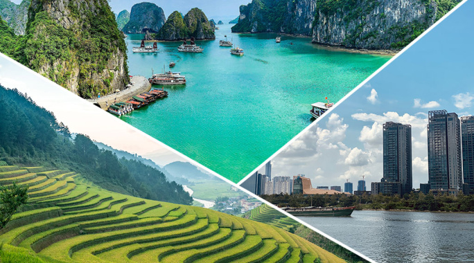 Circuit Paysages Majestueux du Nord au Sud et croisière prestige sur le mythique 14 nuits, Croisière Vietnam par Ôvoyages Circuit Paysages Majestueux du Nord au Sud et croisière prestige sur le mythique 14 nuits, Croisière Vietnam par Ôvoyages
