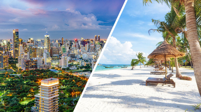 Combiné Bangkok & plages de Phuket : Dusit d2 4* & Barcelo coconut Island 5* by Ôvoyages, Séjour Thaïlande par Ôvoyages Combiné Bangkok & plages de Phuket : Dusit d2 4* & Barcelo coconut Island 5* by Ôvoyages, Séjour Thaïlande par Ôvoyages