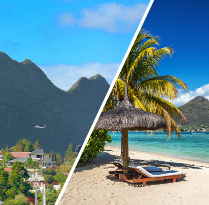 Combiné Dimitile Hôtel & Spa 4* by Ôvoyages & Ôclub Experience Le Grand Bleu Hôtel & Spa 3*, Combiné Île Maurice par Ôvoyages Combiné Dimitile Hôtel & Spa 4* by Ôvoyages & Ôclub Experience Le Grand Bleu Hôtel & Spa 3*, Combiné Île Maurice par Ôvoyages