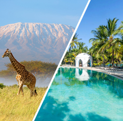 Combiné Ôclub Experience Sun Palm Beach Hotel & Resort 4* + Safari 3 nuits dans le parc national de Tsavo, Combiné Kenya par Ôvoyages Combiné Ôclub Experience Sun Palm Beach Hotel & Resort 4* + Safari 3 nuits dans le parc national de Tsavo, Combiné Kenya par Ôvoyages