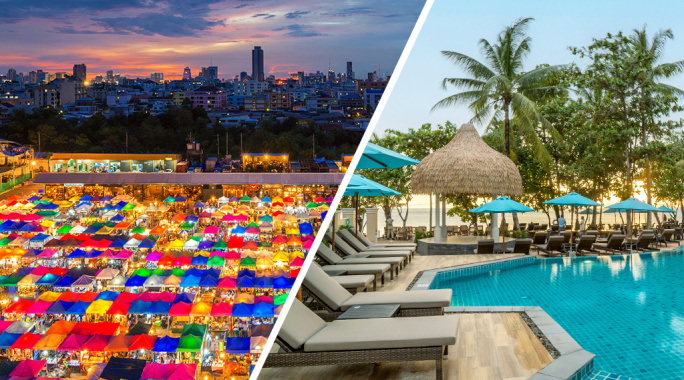 Combiné Bangkok & Phuket : Centara Life Phra Nakhon 4* & Centara Ao Nang Beach Resort & Spa Krabi 4*, Séjour Thaïlande par Ôvoyages Combiné Bangkok & Phuket : Centara Life Phra Nakhon 4* & Centara Ao Nang Beach Resort & Spa Krabi 4*, Séjour Thaïlande par Ôvoyages