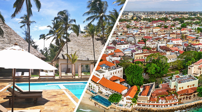 Combiné Hôtel Antonio Garden 4* & Ôclub Select SBH Monica Zanzibar 5*, Combiné Tanzanie, Zanzibar par Ôvoyages Combiné Hôtel Antonio Garden 4* & Ôclub Select SBH Monica Zanzibar 5*, Combiné Tanzanie, Zanzibar par Ôvoyages
