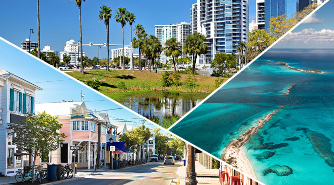Circuit de la Floride à Key West avec croisière aux Bahamas, Combiné Etats-Unis, Floride, Miami par Ôvoyages Circuit de la Floride à Key West avec croisière aux Bahamas, Combiné Etats-Unis, Floride, Miami par Ôvoyages