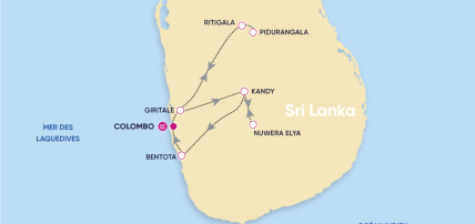 Circuit Ceylan Insolite en groupe : sport, jungle et plage & Ôclub Experience Pandanus 5*, Circuit Sri Lanka par Ôvoyages Circuit Ceylan Insolite en groupe : sport, jungle et plage & Ôclub Experience Pandanus 5*, Circuit Sri Lanka par Ôvoyages