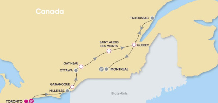 Circuit l'Est Canadien Confidentiel 3*, Circuit Canada par Ôvoyages Circuit l'Est Canadien Confidentiel 3*, Circuit Canada par Ôvoyages