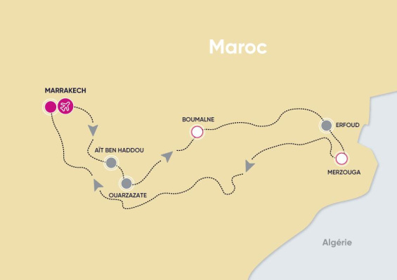 Circuit Marrakech & Désert de Merzouga by Ôvoyages Circuit Marrakech & Désert de Merzouga by Ôvoyages