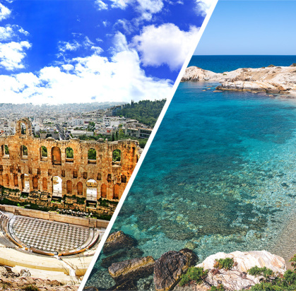 Combiné Athènes & île de Naxos 2* ou 3*, Combiné Grèce, Naxos par Ôvoyages Combiné Athènes & île de Naxos 2* ou 3*, Combiné Grèce, Naxos par Ôvoyages