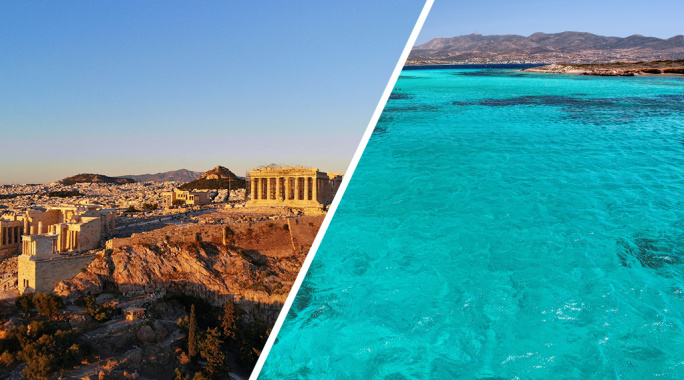 Combiné Athènes, île de Paros & île de Naxos 2* ou 3*, Combiné Grèce, Paros par Ôvoyages Combiné Athènes, île de Paros & île de Naxos 2* ou 3*, Combiné Grèce, Paros par Ôvoyages
