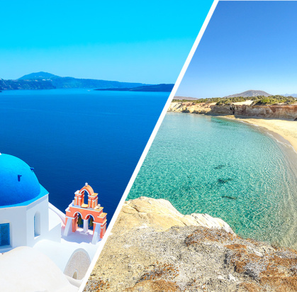 Combiné île de Santorin & île de Naxos 2* ou 3*, Combiné Grèce, Santorin par Ôvoyages Combiné île de Santorin & île de Naxos 2* ou 3*, Combiné Grèce, Santorin par Ôvoyages
