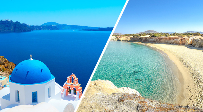 Combiné île de Santorin & île de Naxos 2* ou 3*, Combiné Grèce, Santorin par Ôvoyages Combiné île de Santorin & île de Naxos 2* ou 3*, Combiné Grèce, Santorin par Ôvoyages