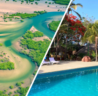 Combiné Circuit Découverte de la Mangrove 3* & Ôclub Experience African Village Bougainvillées 3*, Combiné Sénégal par Ôvoyages Combiné Circuit Découverte de la Mangrove 3* & Ôclub Experience African Village Bougainvillées 3*, Combiné Sénégal par Ôvoyages