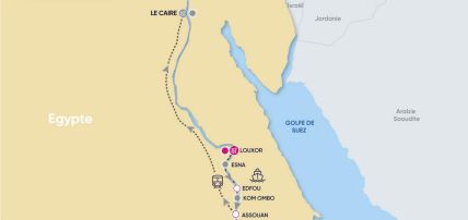 Circuit-Croisière Les Mystères de l'Egypte 4* en train wagon-lit, Circuit Egypte, Le Caire par Ôvoyages Circuit-Croisière Les Mystères de l'Egypte 4* en train wagon-lit, Circuit Egypte, Le Caire par Ôvoyages