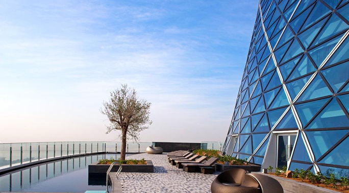 Hôtel Andaz Capital Gate by Hyatt 5*, Séjour Emirats Arabes Unis, Abu Dhabi par Ôvoyages Hôtel Andaz Capital Gate by Hyatt 5*, Séjour Emirats Arabes Unis, Abu Dhabi par Ôvoyages