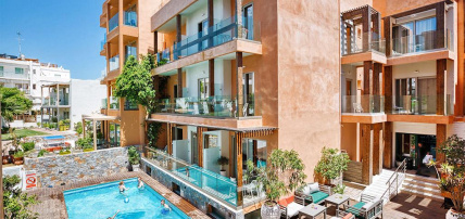 Hôtel & Spa Palmera Beach 4* Adult Only +15, Séjour Grèce & ses îles, Crète par Ôvoyages Hôtel & Spa Palmera Beach 4* Adult Only +15, Séjour Grèce & ses îles, Crète par Ôvoyages