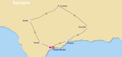 Autotour Héritage d'Andalousie 4*, Circuit Espagne & ses îles, Andalousie, Malaga et sa région par Ôvoyages Autotour Héritage d'Andalousie 4*, Circuit Espagne & ses îles, Andalousie, Malaga et sa région par Ôvoyages