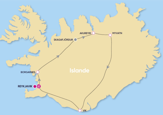 Circuit Estival Aventures en Terres Islandaises 3* Circuit Estival Aventures en Terres Islandaises 3*