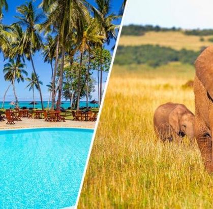 Hôtel Diani Sea Lodge 4* + Safari 1 nuit, Combiné Kenya par Ôvoyages Hôtel Diani Sea Lodge 4* + Safari 1 nuit, Combiné Kenya par Ôvoyages