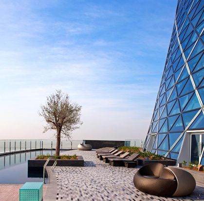 Hôtel Andaz Capital Gate by Hyatt 5*, Séjour Emirats Arabes Unis, Abu Dhabi par Ôvoyages Hôtel Andaz Capital Gate by Hyatt 5*, Séjour Emirats Arabes Unis, Abu Dhabi par Ôvoyages