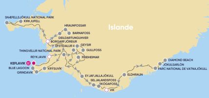 Autotour Merveilles d'Hiver 3*, Circuit Islande par Ôvoyages Autotour Merveilles d'Hiver 3*, Circuit Islande par Ôvoyages