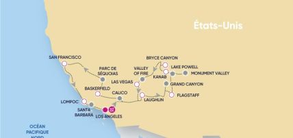 Circuit Au coeur de l'Ouest 2* & 3*, Circuit Etats-Unis, Côte Ouest par Ôvoyages Circuit Au coeur de l'Ouest 2* & 3*, Circuit Etats-Unis, Côte Ouest par Ôvoyages
